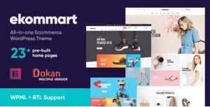 ekommart - All-in-one eCommerce WordPress Theme