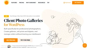 Sunshine Photo Cart – Free Client Photo Galleries for Photographers